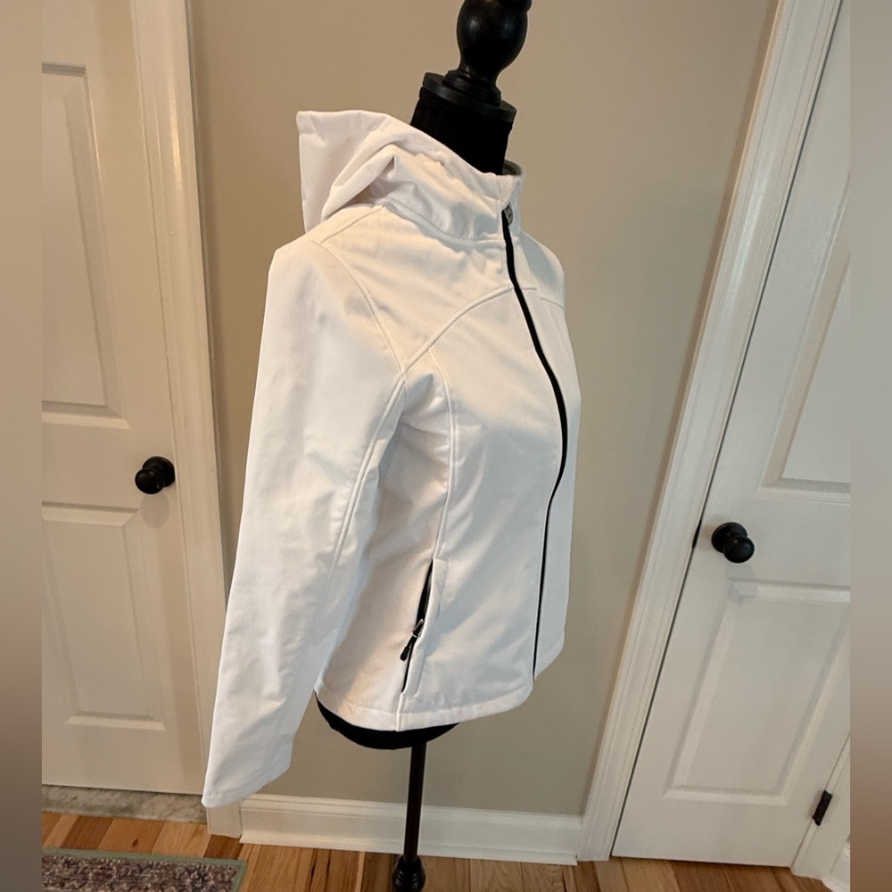 Spyder Hooded full zip medium weight coat NEW WITH TAGS size small - Picture 2 of 6